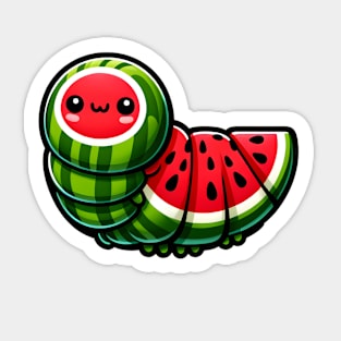 Presenting a Cater-melon for Summertime Cuteness Sticker